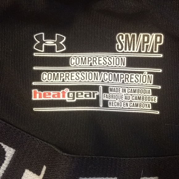 Men's HeatGear® Armour Mid Compression Size S - Picture 5 of 8